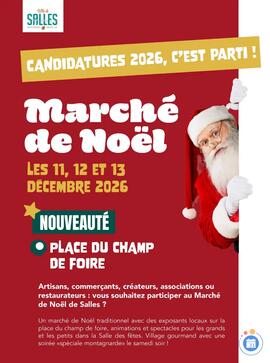 Image Marché de noel - salles 33770 (photo 1)