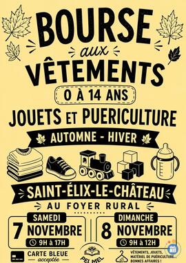 Image Bourse aux vêtements, jouets et puériculture (photo 1)
