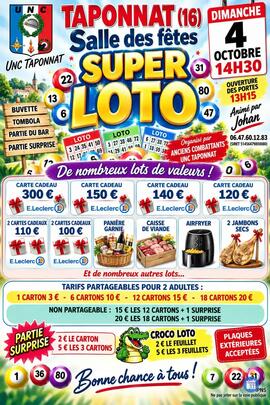 Image Loto de l'UNC taponnat (photo 1)