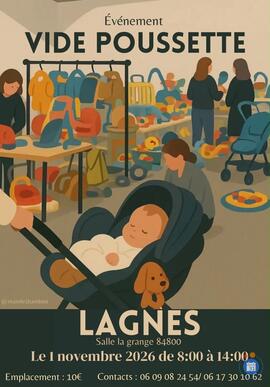 Image Vide poussette de Lagnes (photo 1)