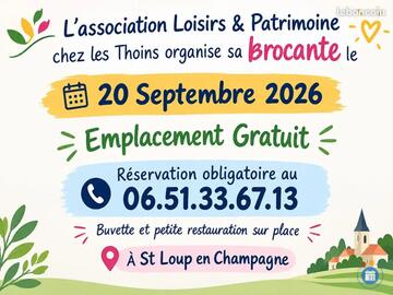 Image Brocante st loup en champagne (photo 1)