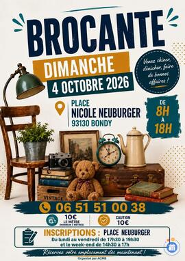 Image Vide-grenier ACMBondy (photo 1)