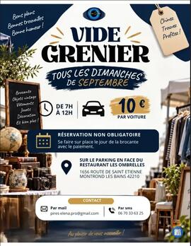 Image VIDE GRENIER (photo 1)