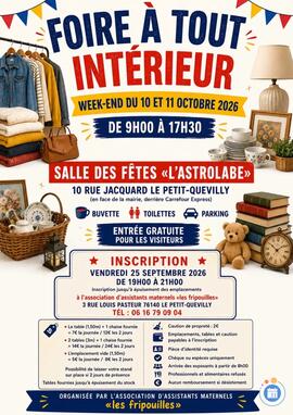 Image Foire à tout intérieur (photo 1)