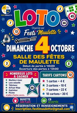 Image loto avec de nombreux lots à gagner (photo 1)