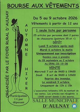 Image Bourse aux vêtements automne - hiver (photo 1)