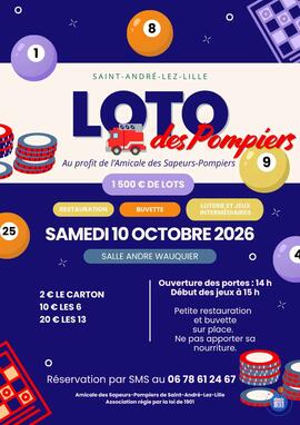 Image Loto des Sapeurs-Pompiers de St André Lez Lille (photo 1)