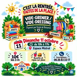 Image Vide grenier et vide dressing (photo 1)