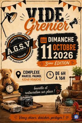 Image Vide greniers de l'AGSV 3ème édition (photo 1)