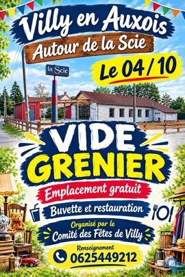 Image Vide-greniers du comité des fêtes de Villy (photo 1)