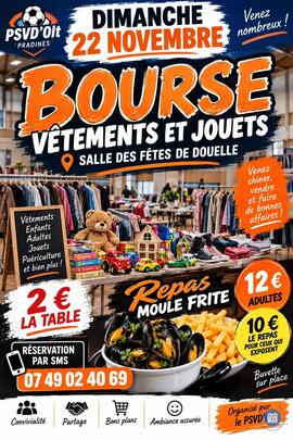 Image BOURSE AUX VETEMENTS ET JOUETS (photo 1)