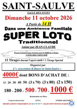 Image SUPER LOTO TRADITIONNEL - K-Danse (photo 1)