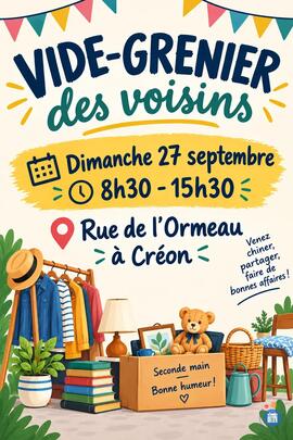 Image Vide grenier des voisins de l'ormeau (photo 1)