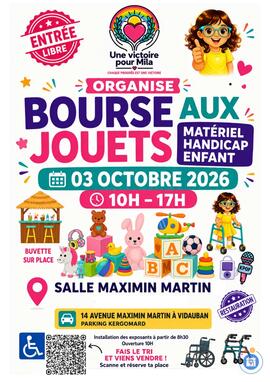Image BOURSE AUX JOUETS ET MATERIEL HANDICAP (photo 1)