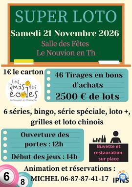 Image Super loto des amis des écoles (photo 1)