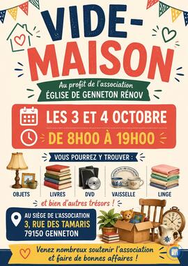 Image vide maison en faveur de l'association église de Genneton renov (photo 1)