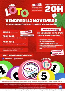 Image SUPER LOTO USBL FOOTBALL ANIMATION FLORIAN (photo 1)