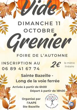 Image Vide grenier de la foire de l'automne (photo 1)