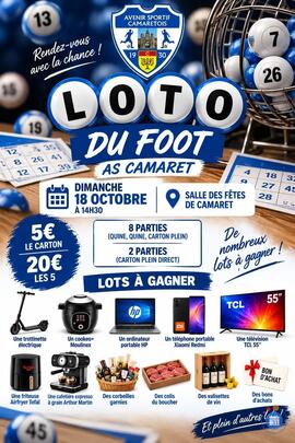Image LOTO DE L'AVENIR SPORTIF CAMARETOIS (photo 1)
