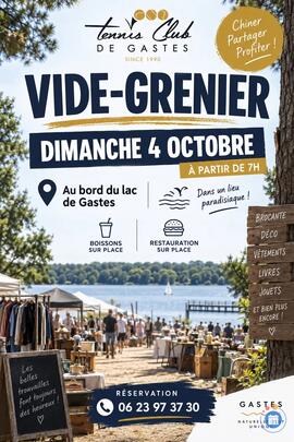 Image VIDE GRENIER DU TENNIS CLUB DE GASTES (photo 1)
