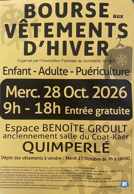 Image BOURSE VÊTEMENTS D'HIVER (photo 1)