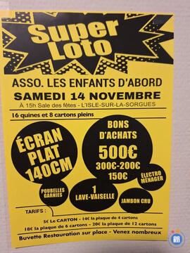 Image SUPER LOTO des Enfants d'abord (photo 1)