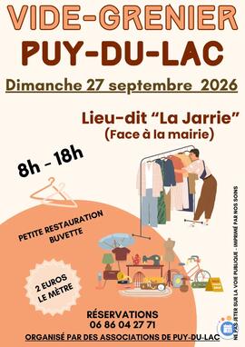 Image Vide-grenier de Puy-du-Lac (photo 1)