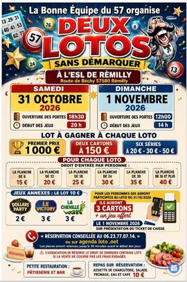 Image Loto LBE 57 Halloween sans démarquer (photo 1)
