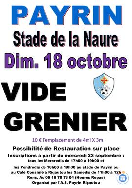 Image VIDE GRENIER (photo 1)