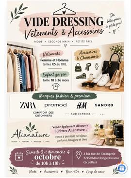 Image Grand vide dressing femme homme et garçon (photo 1)