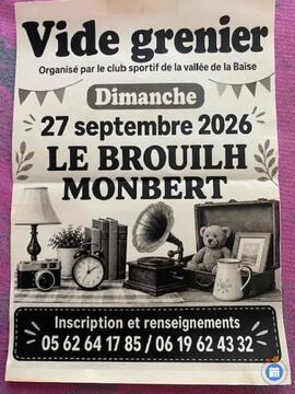 Image Vide grenier annuel du foyer rural (photo 1)