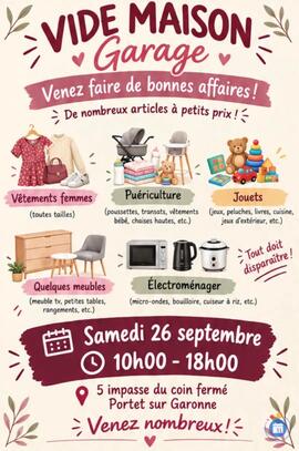 Image Vide maison garage (photo 1)