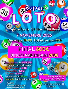 Image LOTO APE TRAIT D’UNION ANIMÉ PAR KARINE (photo 1)