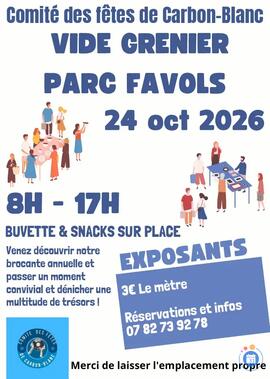 Image Vide Grenier du Parc Favols (photo 1)