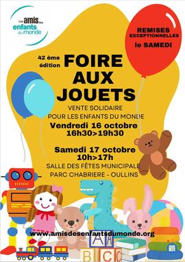 Image Foire aux Jouets des Amis des Enfants du Monde (photo 1)