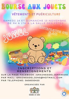 Image Bourse aux jouets vêtements et puériculture (photo 1)