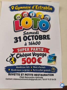 Image Loto + pesé d'un panier garni + une partie spéciale. Bon d'achat leclerc (photo 1)