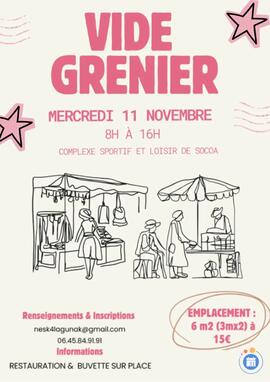 Image Vide grenier - Nesk'4Lagunak (photo 1)