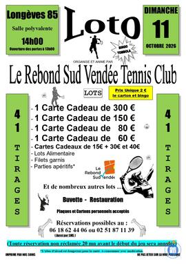Image Loto du Tennis club le Rebond sud Vendée (photo 1)