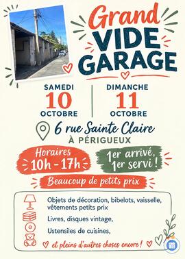 Image Grand vide garage (photo 1)