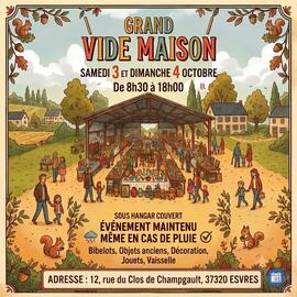 Image Grand vide maison à Esvres (photo 1)