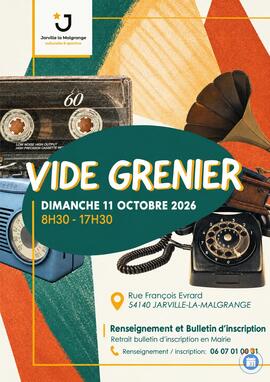 Image Vide-grenier Jarville-la-Malgrange (photo 1)