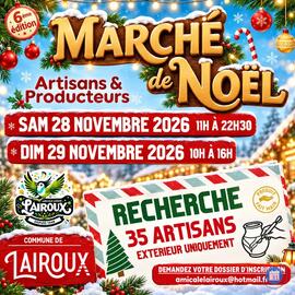 Image 6 ème Marché de Noël Artisanal & Producteur de Lairoux (photo 1)