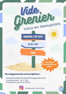 Image Vide grenier du sou des écoles (photo 1)