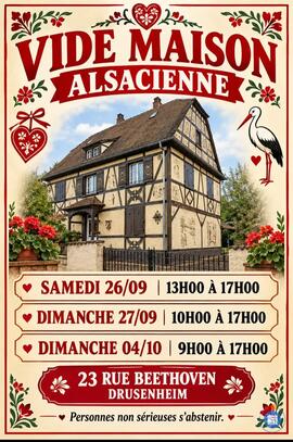 Image Vide maison alsacienne (photo 1)