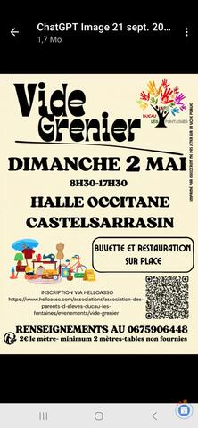 Image Vide grenier ape ducau les fontaines (photo 1)
