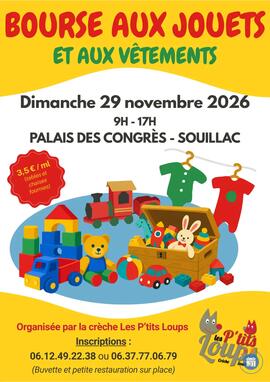 Image BOURSE AUX JOUETS ET AUX VÊTEMENTS (photo 1)