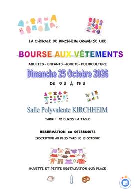 Image Bourse aux vêtements enfants et adultes (photo 1)