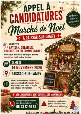 Image Marché de Noël à Raissac-sur-Lampy (photo 1)