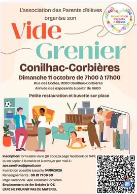 Image Vide-grenier de l’APE de Conilhac-Corbières (photo 1)